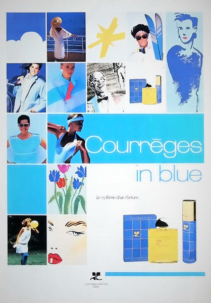 Courreges en Bleu